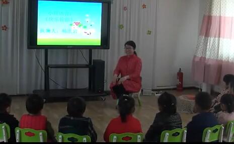 幼儿园公开课优质课小班语言《快乐轮胎》课堂实录