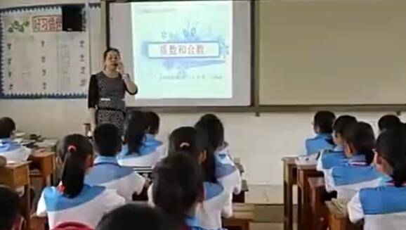《质数和合数》（含课件教案） 名师优质课 公开课 教学实录 小学数学 部编版 人教版数学 五年级下册 5年级下册（执教：叶娟）