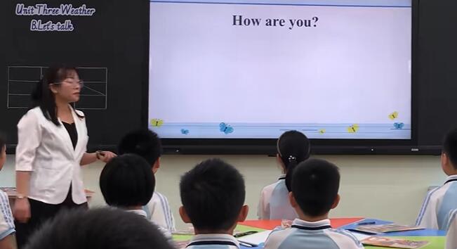 Unit 3 B Let's talk顺德罗沙小学梁少芬