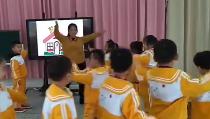 幼儿园公开课优质课中班语言诗歌《家》课堂实录