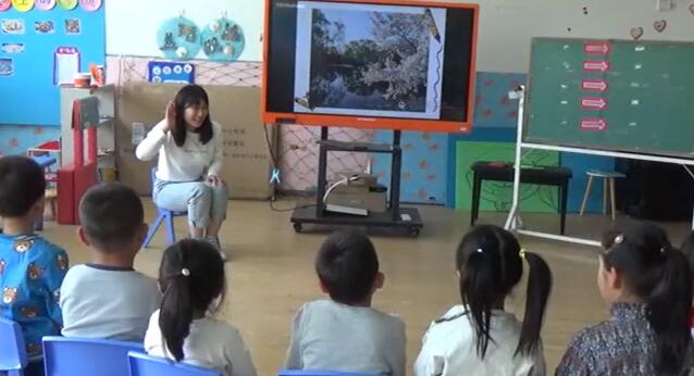 幼儿园公开课优质课中班语言《春天的电话》课堂实录