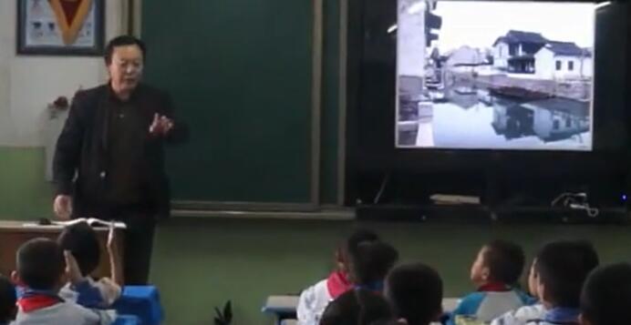 《江南》（含课件教案） 名师优质公开课 教学实录 小学语文 部编版 人教版语文 一年级上册 1年级上册（执教：李连成）