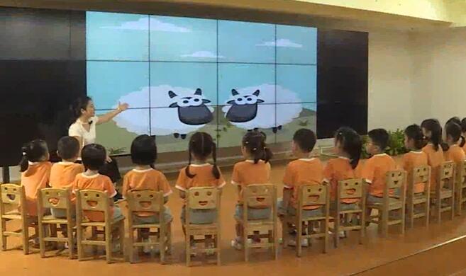 幼儿园公开课优质课48 大班韵律《剪羊毛》