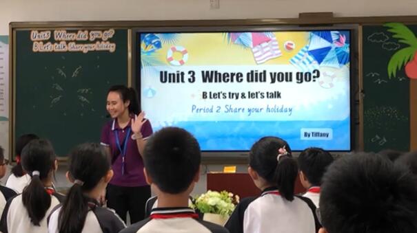 Unit 3 B Let's talk（顺德均安仓门小学丘紫琪）