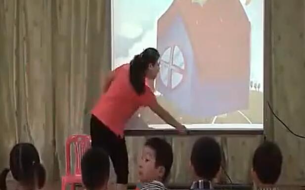 幼儿园公开课优质课幼儿教育中班语言活动《会动的房子》第四届smart杯交互式电子白板教学应用大奖赛一等奖