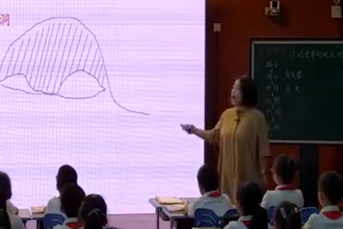 《记金华的双门洞》（含课件教案） 名师优质公开课 教学实录 小学语文 部编版 语文 四年级下册 4年级下册【杨啸】