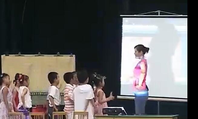 幼儿园公开课优质课2.大班综合活动《健康总动员》景萍01_上海名师主题教学课例示范现场实录 高清