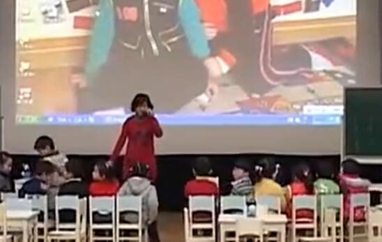 幼儿园公开课优质课中班综合《图画动起来》上海名师教学视频